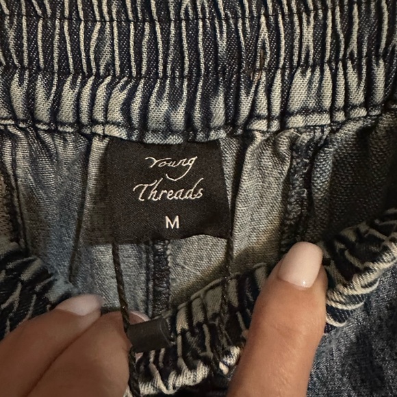 Patchwork Denim pants with Multicolor - Picture 4 of 7